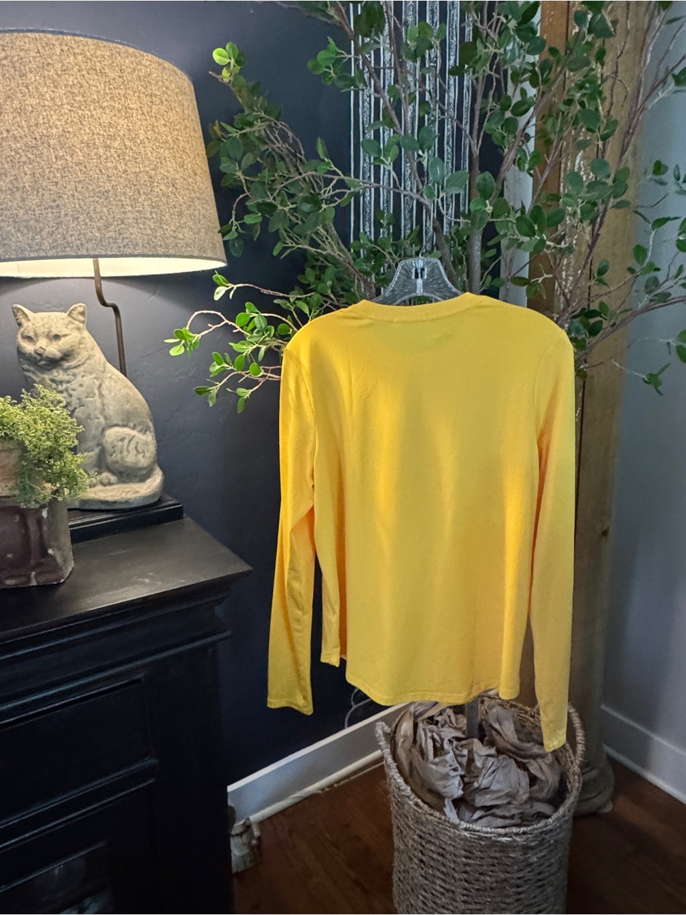 NEW/NEVER WORN:PINSPARK Women’s UPF 50+ Sun Protection Long Sleeve Top - Yellow